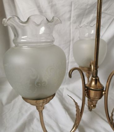 Lustre vintage 3 têtes 