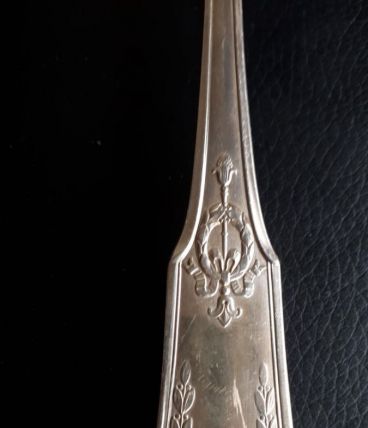 Louche métal argenté Chambly modèle Empire