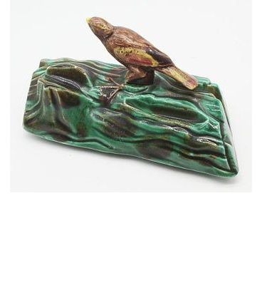 Branche oiseau barbotine