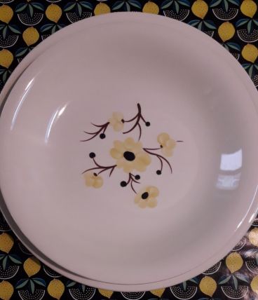 Assiettes de service Salins série Catherine