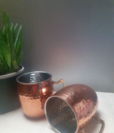 Tasse cuivre 2pcs