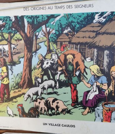 LOT AFFICHES SCOLAIRES