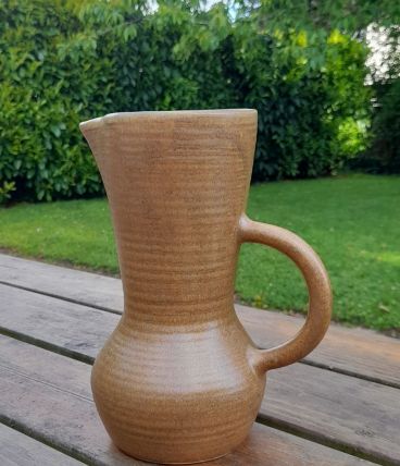Carafe/pichet en grès vernissé, Digoin France 1950/1960