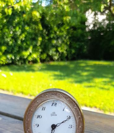 Réveil 7 jewels Uti Swiza retro vintage  