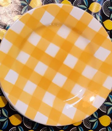 Assiettes à dessert sarreguemines digoin écossais 