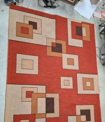 Tapis modernsite géométrique , grande taille 260x340 , coule