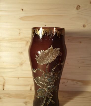 Cristal de baccarat ,vase début 20 ème siècle 