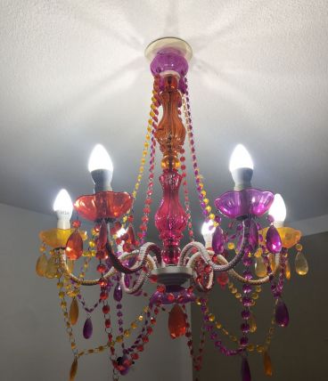 SUSPENSION BAROQUE MULTICOLORE