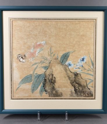 Estampe chinoise époque Quing