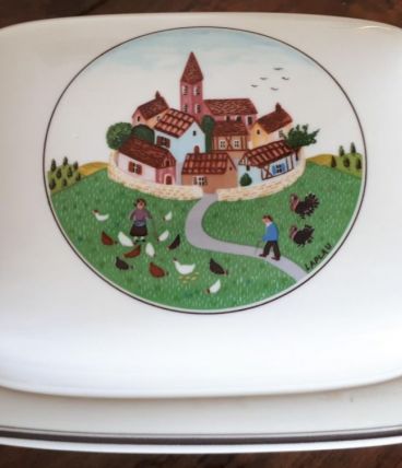 Beurrier Villeroy&amp;Boch Désign naïf