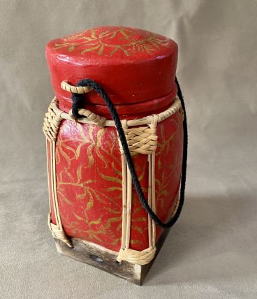 Boîte à riz en bambou