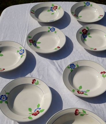 Assiettes creuses  Moulins des Loups