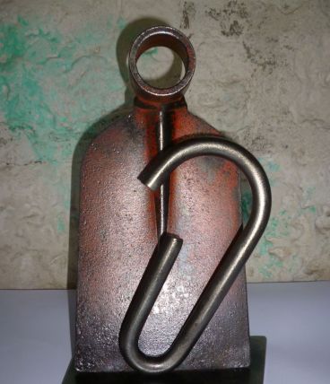 SCULPTURE " LA MERE ET L'ENFANT " 