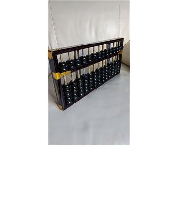 Boulier chinois lotus flower brand en bois vintage