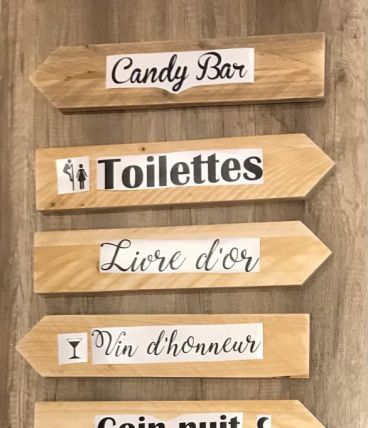 8 Flèches et stickers de mariage