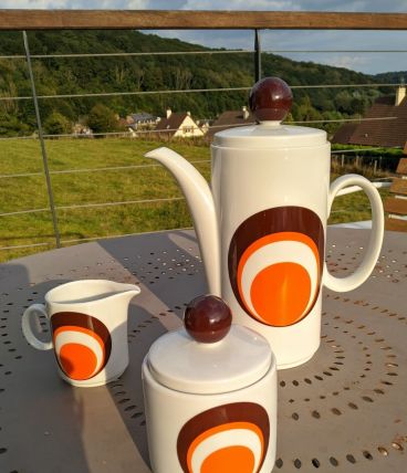 Service à café 1970 porcelaine Bavaria