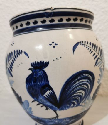 Vase H Quimper, 18 cm