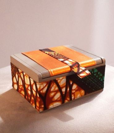 Boite africaine, à bijoux,  alliance,  cadeau