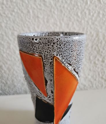 Vase Verre Fat Lava Rétro Vintage 