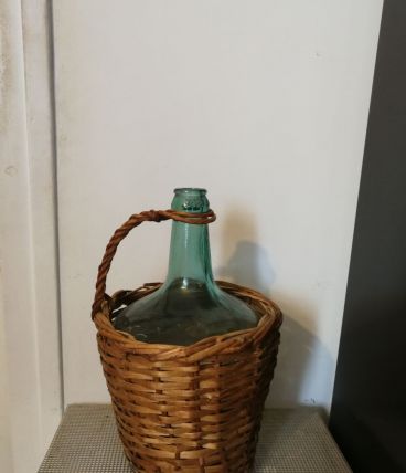 Dame-Jeanne en osier 