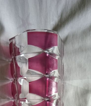 vase luminarc en cristal vintage 