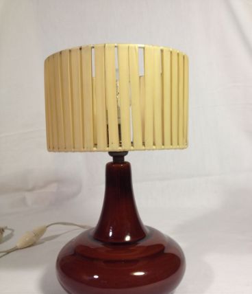 Lampe vintage céramique