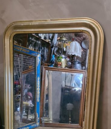 grand miroir louis philippe 108x80  traces de d usures  du t