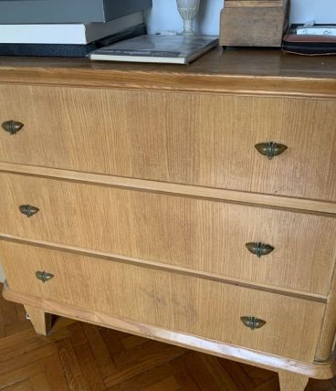 Commode d’ébéniste années 50