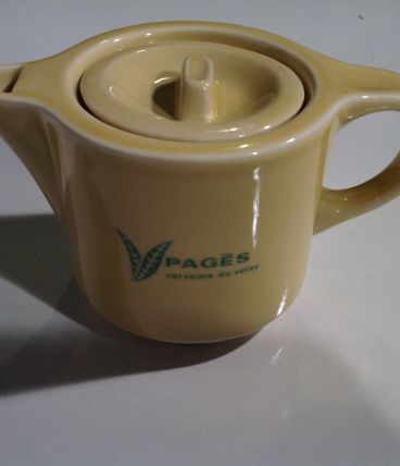 Petite théière publicitaire Pages 