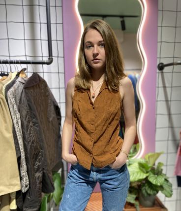 FENDI - DEBARDEUR CHEMISE MONOGRAMME