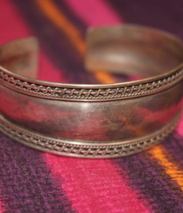 ancien Bracelet argent indien vintage année 70-80