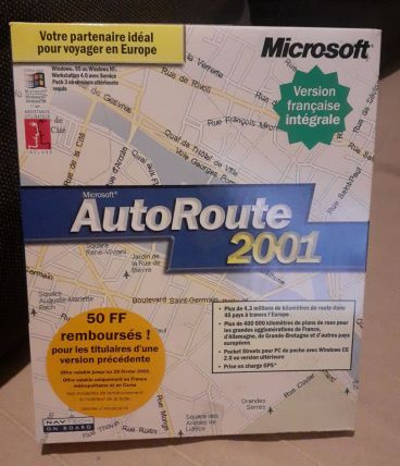 Autoroute  2001 sur pc 