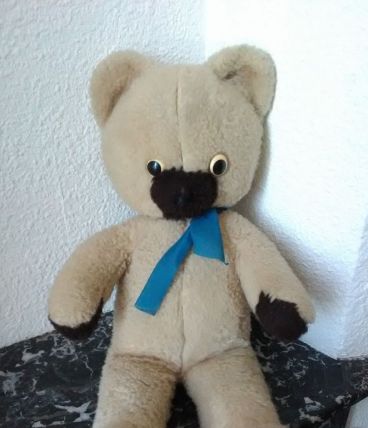 Ours en peluche vintage (55 cm)