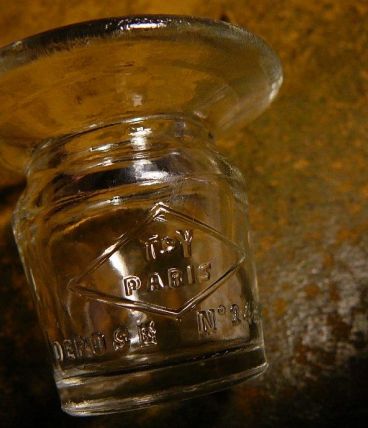 encrier bureau écolierverre estampillé TY1588 