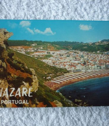 Dépliant petit Format12 Vues Nazaré Portugal  Années 80