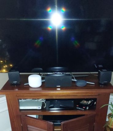 Meuble TV bois massif