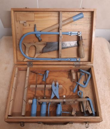 Coffret bois "petit menuisier"