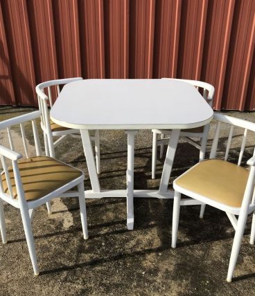Ensemble table vintage 