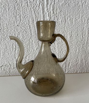 Flacon "théière" - Verrerie de Bendor