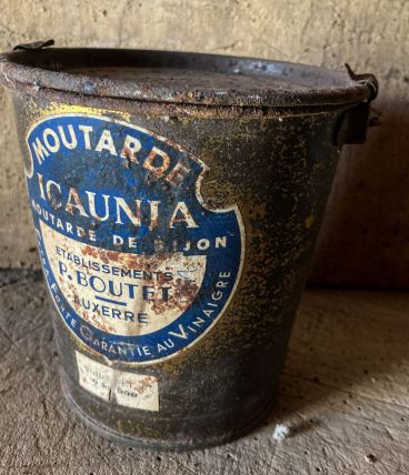 Pot à moutarde (seau) ICAUNIA