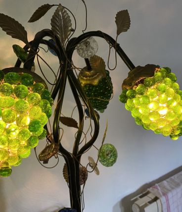 Lampe grappe de raisin 