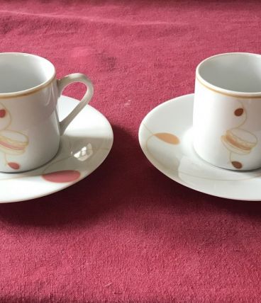 Lot de 2 tasses à café