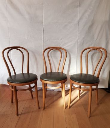 Lot 3 chaises bistrot style THONET n°18