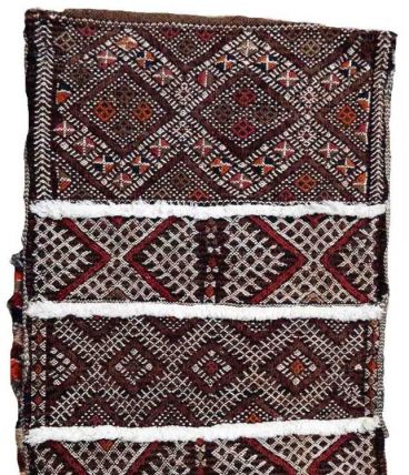 Tapis vintage Marocain Berber fait main, 1P47
