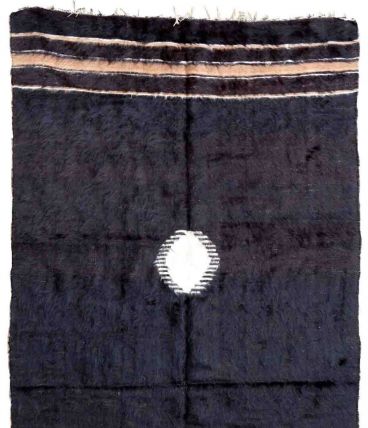 Tapis vintage Persan Angora fait main, 1P73