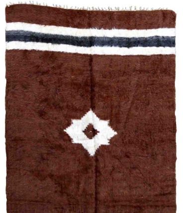 Tapis vintage Persan Angora fait main, 1P74