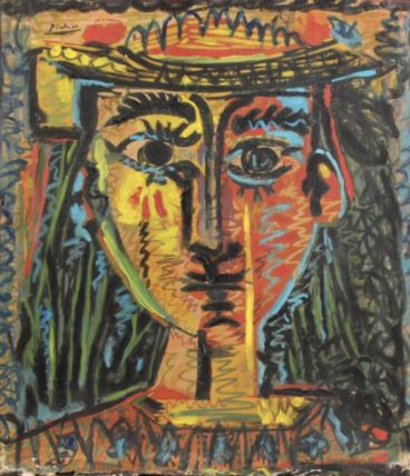 Portrait femme Picasso 