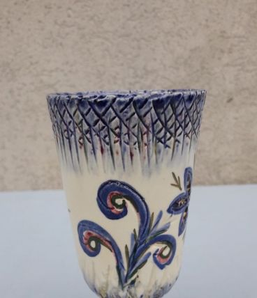 Mazagran céramique Leray Rochefort / Déco vintage