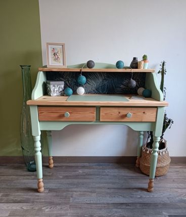 BUREAU RENOVE VERT TENDRE