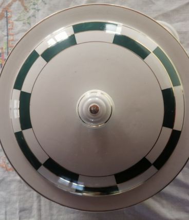 Soupière Kg Luneville demi porcelaine